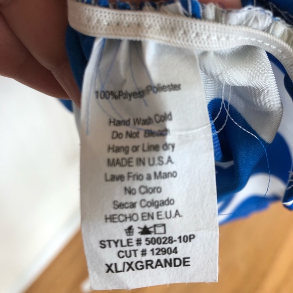 Women’s Plus Size Chevron Print Blouse Tunic Top - Picture 8 of 8